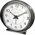 Westclox Baby Ben Silver Classic Style Battery Operated Alarm Clock 11611QA